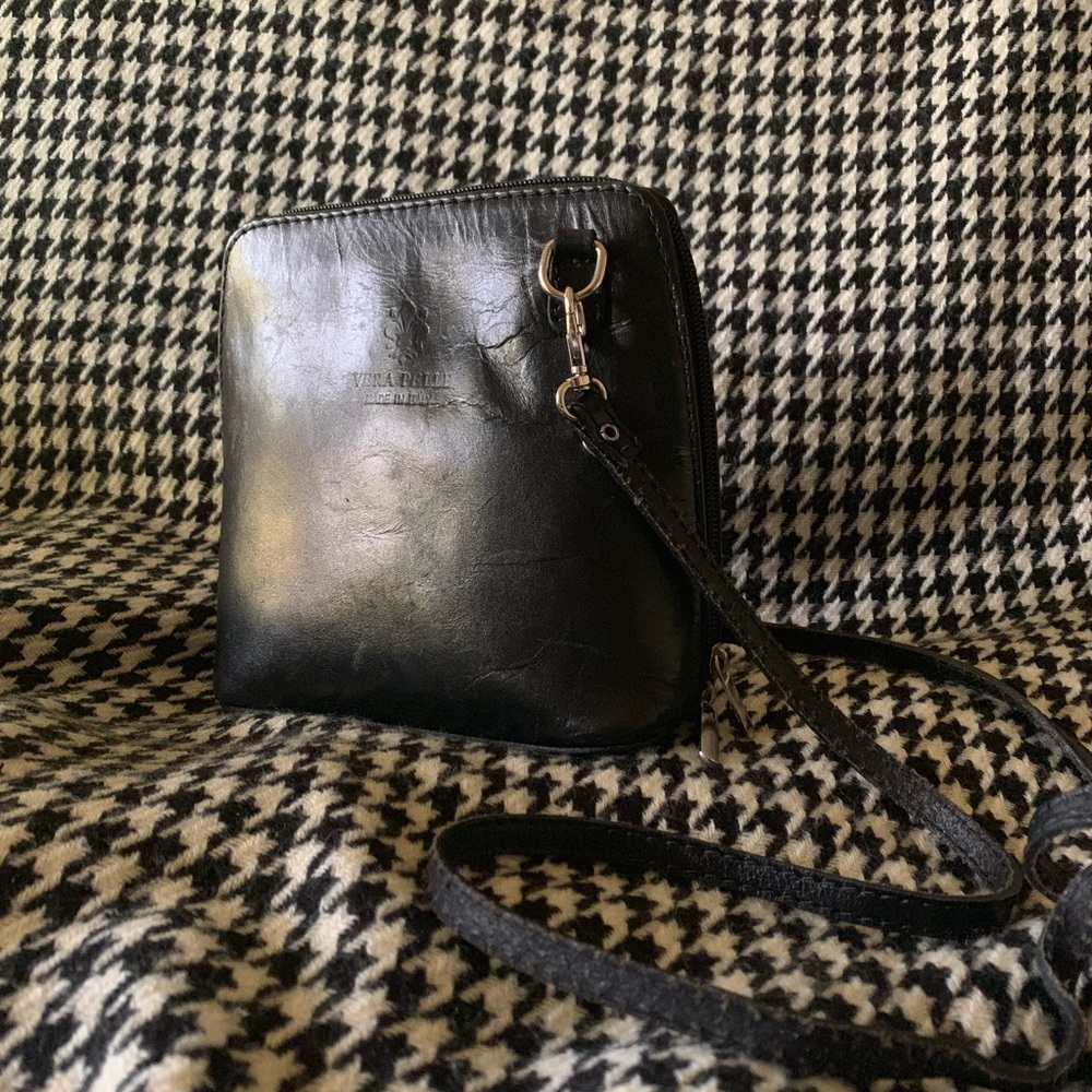 small black crossbody bag